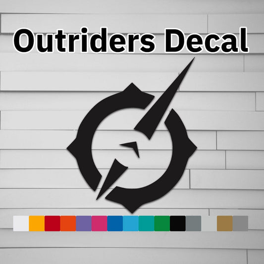 Outriders Vinyl Decal