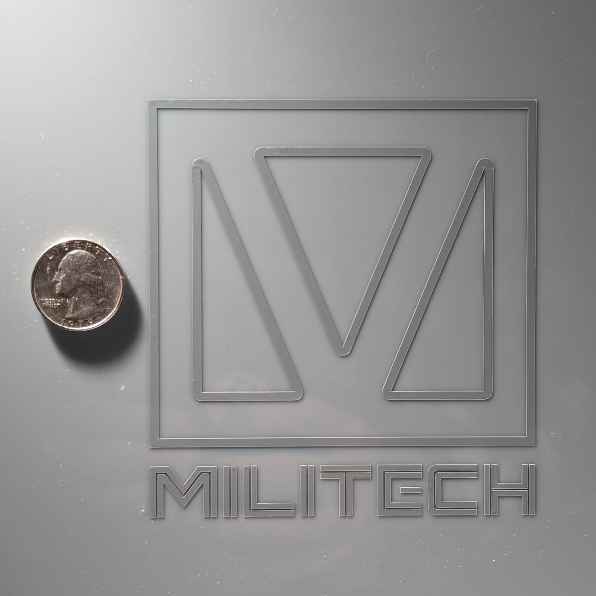 Militech Sticker Cyberpunk Militech Decal Sticker – Atomic Decals
